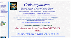 Desktop Screenshot of cruisesnyou.com