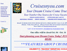 Tablet Screenshot of cruisesnyou.com